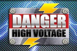 Danger High Voltage Slot