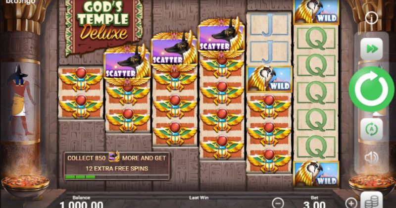 Play in God's Temple Deluxe slot online from Booongo for free now | www.aaaku.top