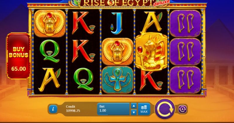 Play in Rise of Egypt: Deluxe slot online from Playson for free now | www.aaaku.top